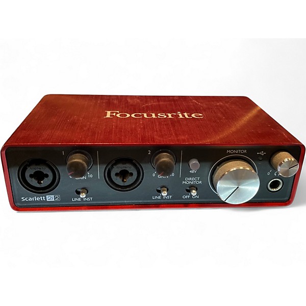 Used Focusrite Scarlett 2i2 Gen 2 Audio Interface