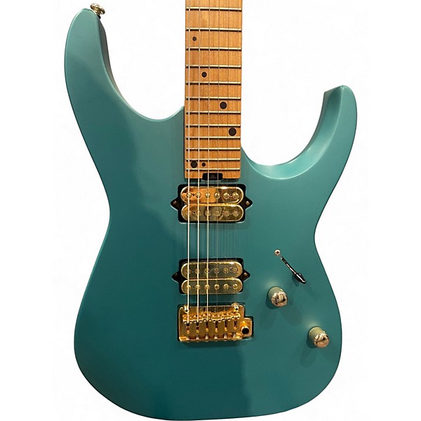 Used Charvel Angel Vivaldi Signature DK24-6 NOVA Turquoise Solid Body Electric Guitar