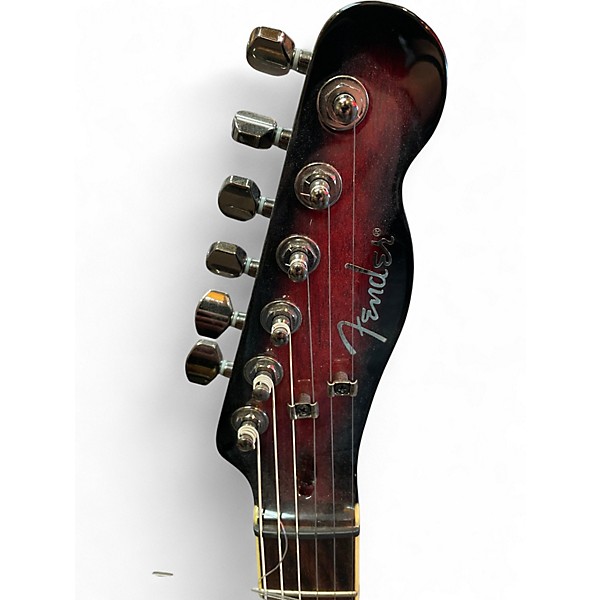 Used Fender Special Edition Custom Telecaster FMT HH Crimson Red Burst Solid Body Electric Guitar