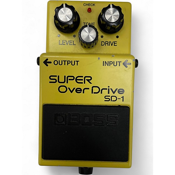 Used BOSS SD1 Super Overdrive Effect Pedal