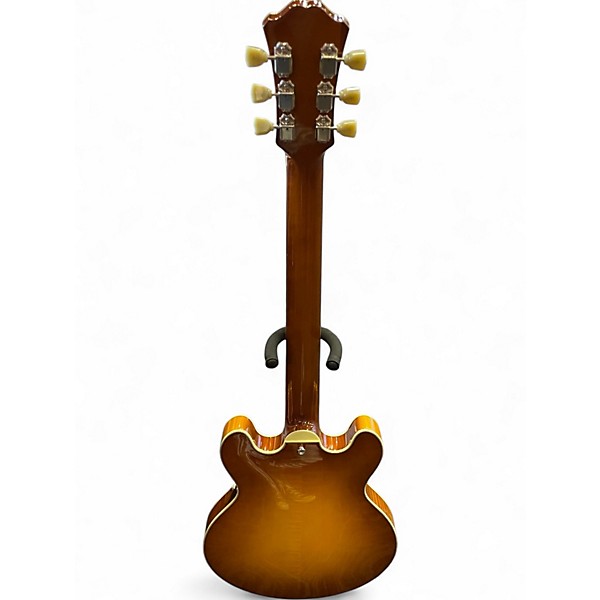 Used Eastman T484-GB honey Burst Hollow Body Electric Guitar