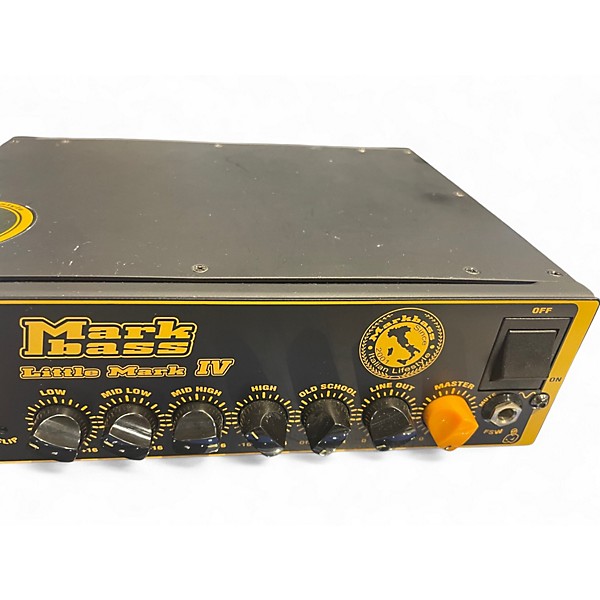 Used Markbass little mark iv Bass Amp Head
