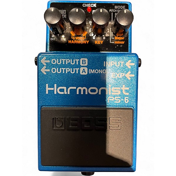 Used BOSS PS6 Harmonist Effect Pedal