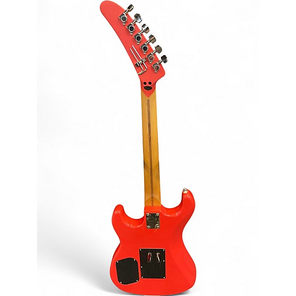 Used Kramer 84 HH Radiant Red Solid Body Electric Guitar