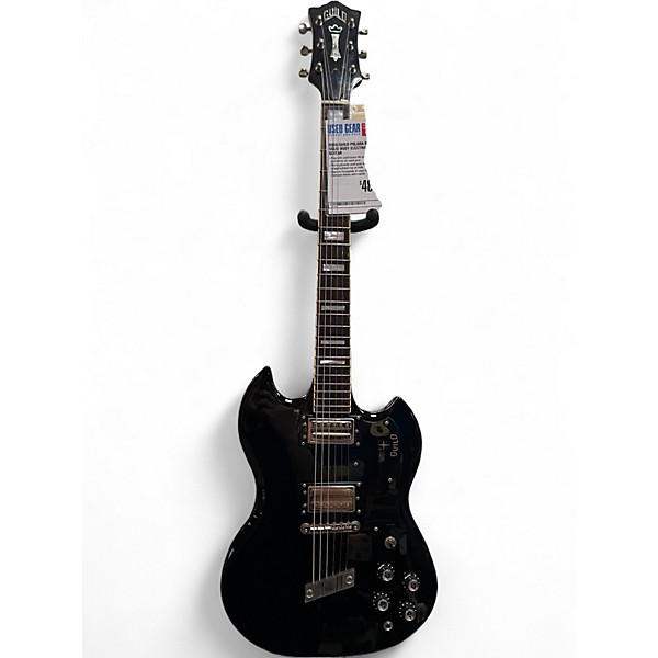 Used Guild POLARA Black Solid Body Electric Guitar