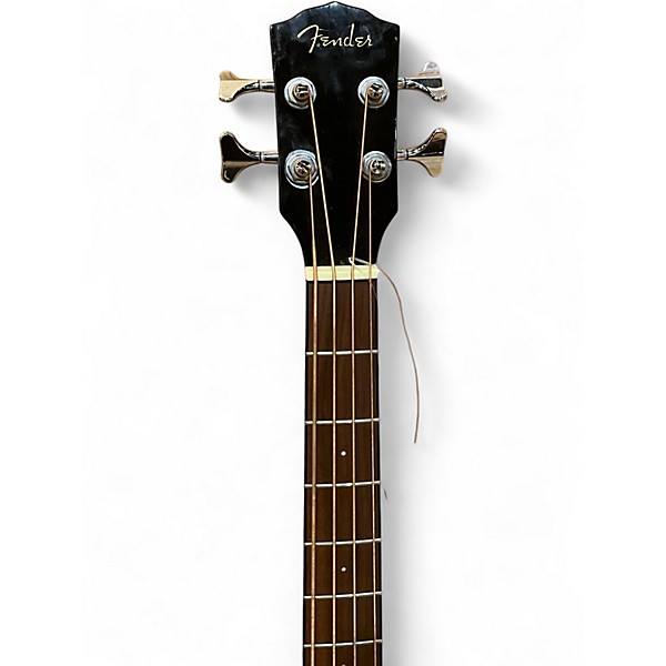 Used Fender CB 60SCE BLK WN Black Acoustic Bass Guitar