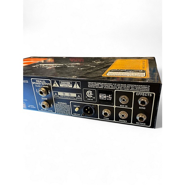 Used Fender Rumble 200 Head Bass Amp Head
