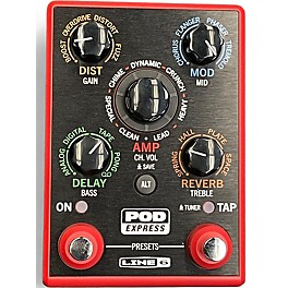 Used Line 6 Pocket Pod Express Amp Modeler Effect Processor