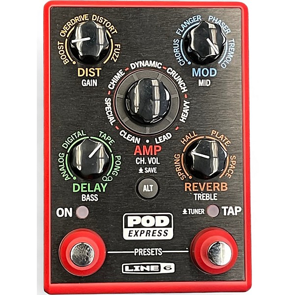 Used Line 6 Pocket Pod Express Amp Modeler Effect Processor