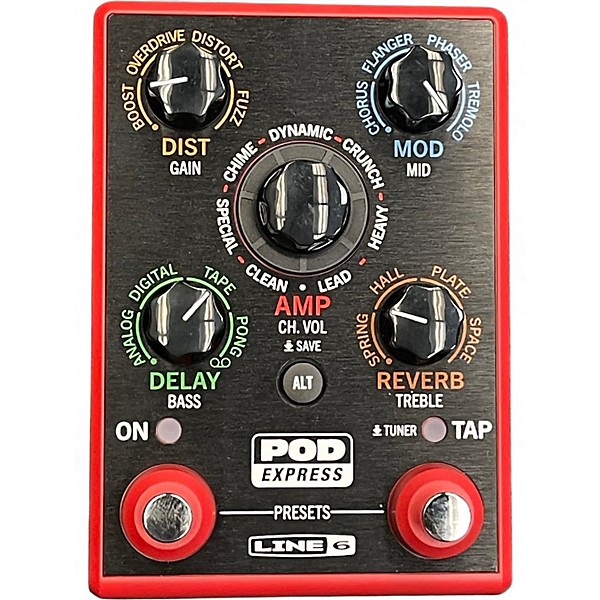 Used Line 6 Pocket Pod Express Amp Modeler Effect Processor