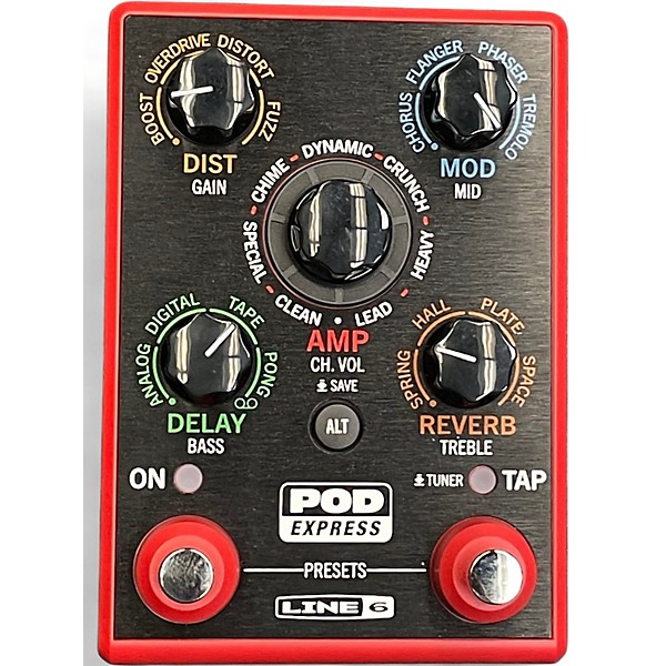 Used Line 6 Pocket Pod Express Amp Modeler Effect Processor