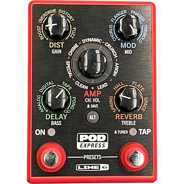 Used Line 6 Pocket Pod Express Amp Modeler Effect Processor