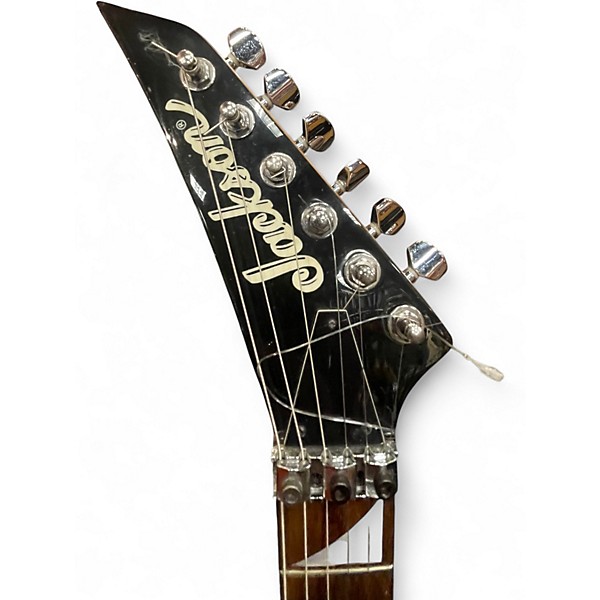 Used Jackson DX10TB Trans Blue Solid Body Electric Guitar