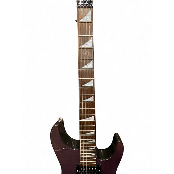 Used Jackson DX10TB Trans Blue Solid Body Electric Guitar