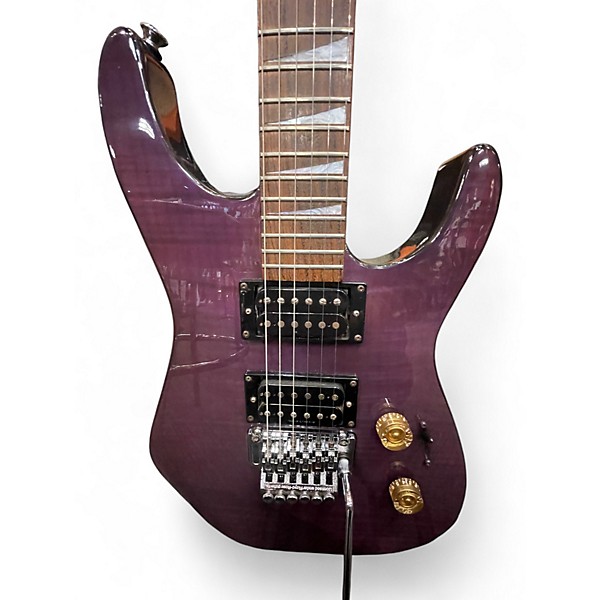 Used Jackson DX10TB Trans Blue Solid Body Electric Guitar