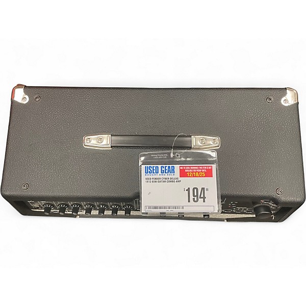 Used Fender Cyber Deluxe 1x12 65W Guitar Combo Amp