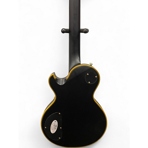 Used Schecter Guitar Research Solo II Custom Black Solid Body Electric Guitar