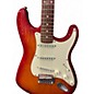 Used Squier Standard Stratocaster 2 Tone Sunburst Solid Body Electric Guitar