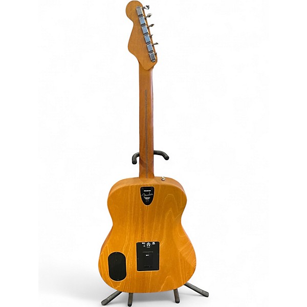 Used Fender Highway Kingman Dreadnaught Natural Acoustic Electric Guitar