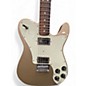 Used Fender Chris Shiflett Telecaster Deluxe GOLD Solid Body Electric Guitar