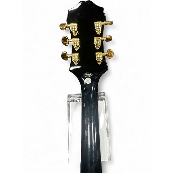 Used Epiphone Sheraton II PRO Black Hollow Body Electric Guitar