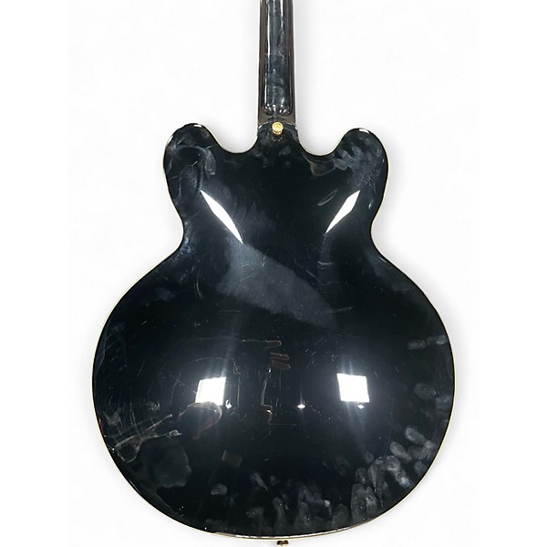 Used Epiphone Sheraton II PRO Black Hollow Body Electric Guitar