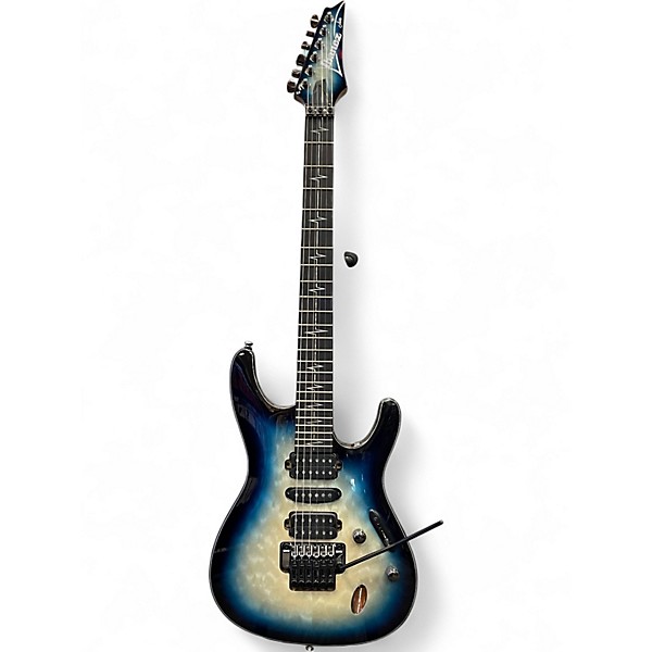 Used Ibanez JIVAJR Deep Sea Blonde Solid Body Electric Guitar