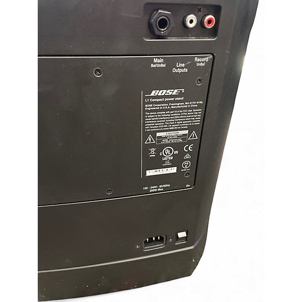 Used Bose L1 Compact Powered Speaker