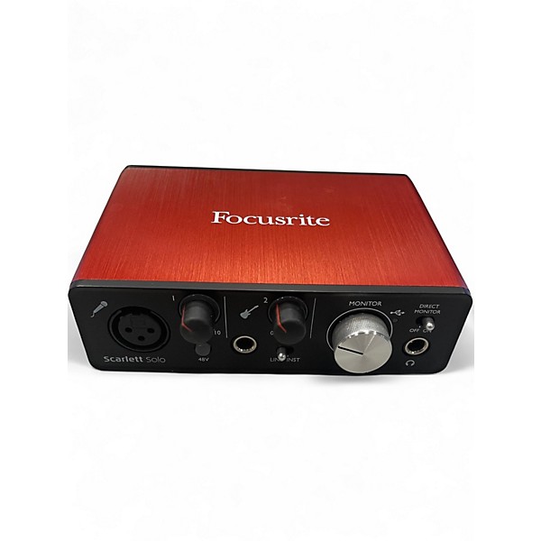 Used Focusrite Scarlett Solo Studio Gen 3 Audio Interface