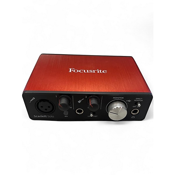 Used Focusrite Scarlett Solo Studio Gen 3 Audio Interface