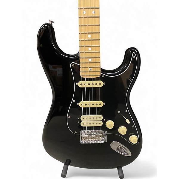 Used Fender American Professional II Stratocaster Black Solid Body Electric Guitar