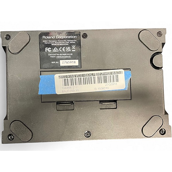 Used BOSS VE22 Vocal Performer Multi Effects Processor