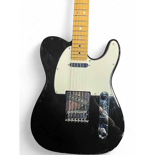 Used Fender Player Telecaster Black Solid Body Electric Guitar