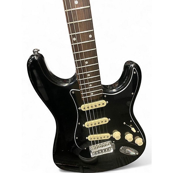 Used Samick S STYLE GUITAR Black Solid Body Electric Guitar