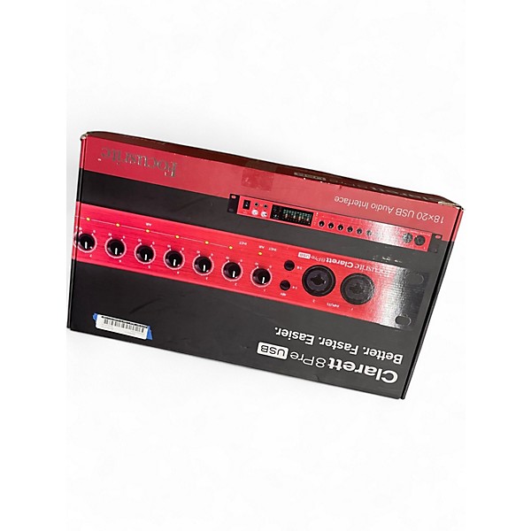 Used Focusrite Clarett 8Pre USB Audio Interface