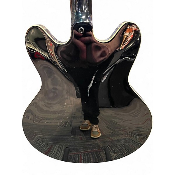 Used VOX BOBCAT V90B Black Hollow Body Electric Guitar