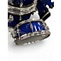 Used PDP by DW 7 Piece Concept Series Blue Burst Drum Kit