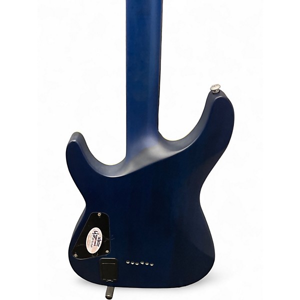 Used Schecter Guitar Research C1 Platinum Blue Solid Body Electric Guitar