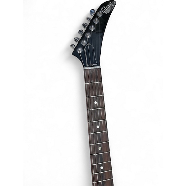 Used 2009 Gibson 70's Explorer Black Solid Body Electric Guitar