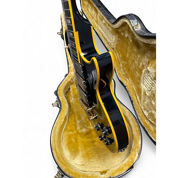Used Epiphone Les Paul Bonamassa Black Beauty 3 Black Solid Body Electric Guitar