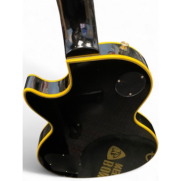 Used Epiphone Les Paul Bonamassa Black Beauty 3 Black Solid Body Electric Guitar