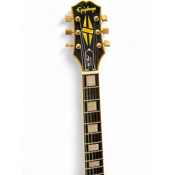 Used Epiphone Les Paul Bonamassa Black Beauty 3 Black Solid Body Electric Guitar