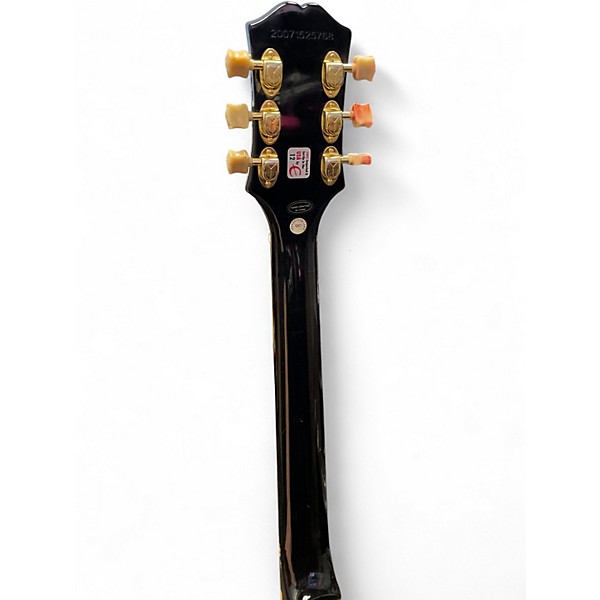 Used Epiphone Les Paul Bonamassa Black Beauty 3 Black Solid Body Electric Guitar