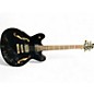 Used Peavey JF-1 Black Hollow Body Electric Guitar