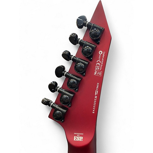 Used ESP LTD M1000  Wine Red Solid Body Electric Guitar