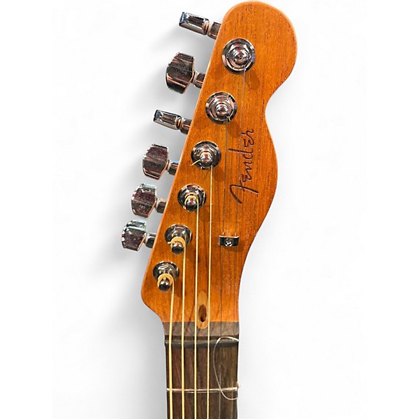 Used Fender acoustasonic mexico Amber Acoustic Electric Guitar