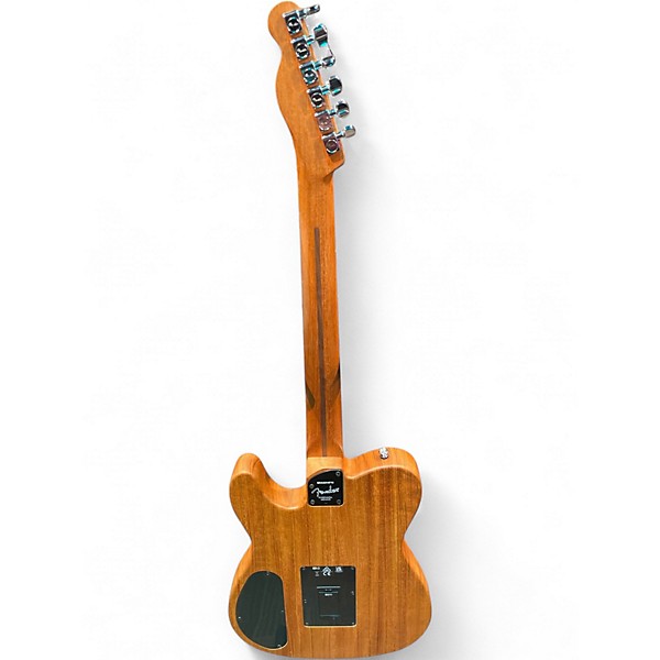 Used Fender acoustasonic mexico Amber Acoustic Electric Guitar