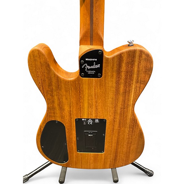 Used Fender acoustasonic mexico Amber Acoustic Electric Guitar