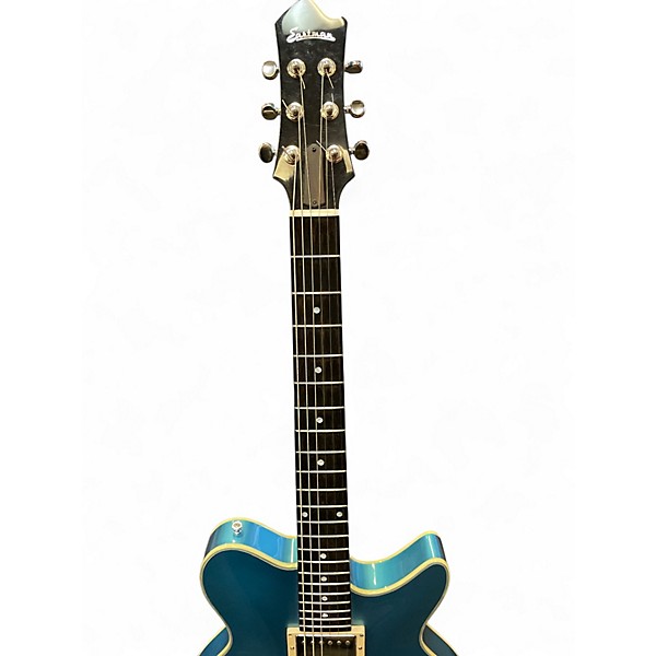 Used Eastman Romeo LA Blue Hollow Body Electric Guitar