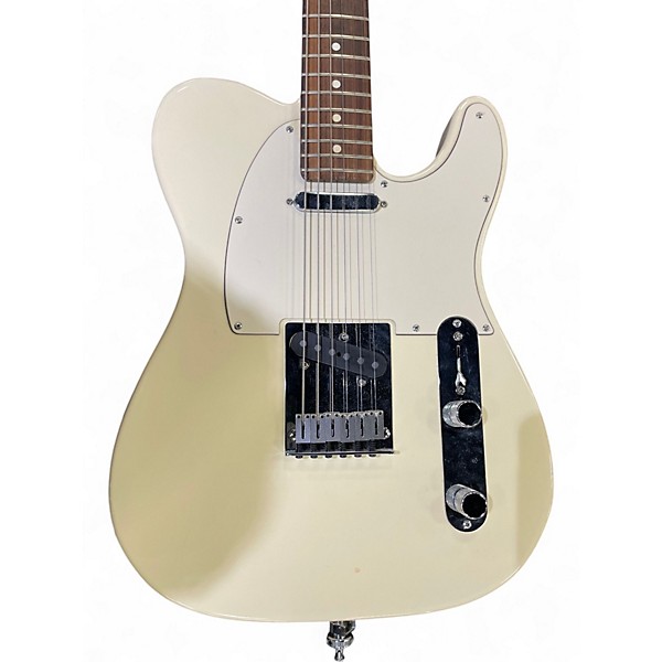 Used 2002 Fender AMERICAN TELECASTER Olympic White Solid Body Electric Guitar